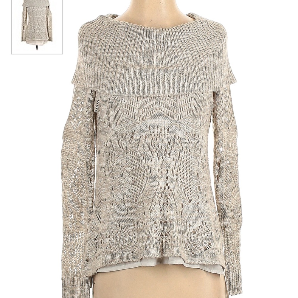 db established 1962 Cowl Turtleneck Sweater